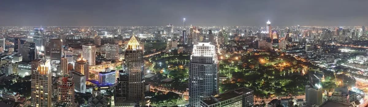 Bangkok Skyline at Night